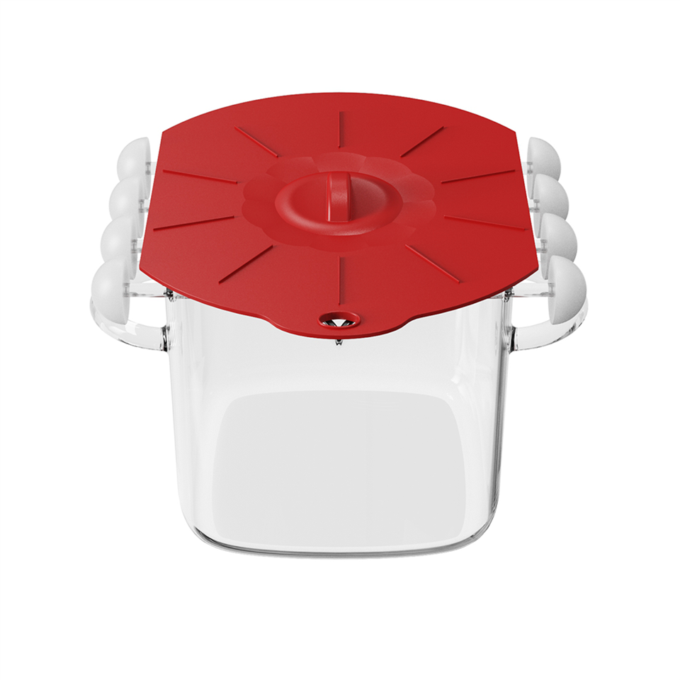 Environmental Friendly Microwave Bacon Glass Jar